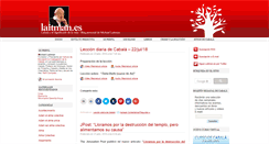 Desktop Screenshot of laitman.es